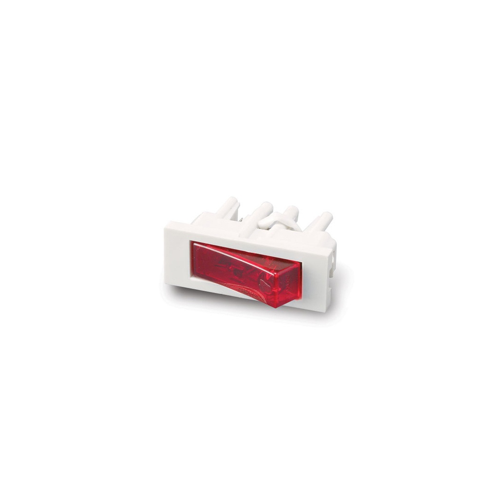 MOD PULS LUMINOSO TECLA ROJO C/NEON SIGLO XXI