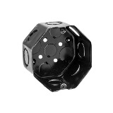 (H.A.S.) CAJA CHAPA 20 OCTOGONAL GRANDE  FE LISA P/EMB PINTADA