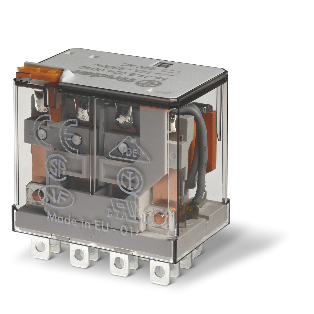 RELE  4 INV POT. 12A    24VCC