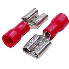 TERMINAL PREAISL  A16  PALA HEMB 6.3MM ROJO  0.25-1.5mm2    42599     A16