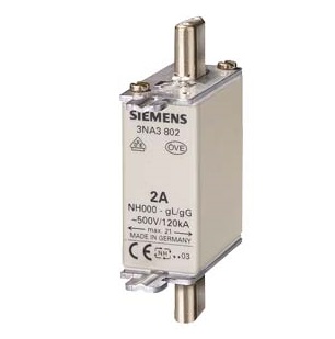 FUSIBLE NH T000  50A  CURVA GG 120KA   3NA3820