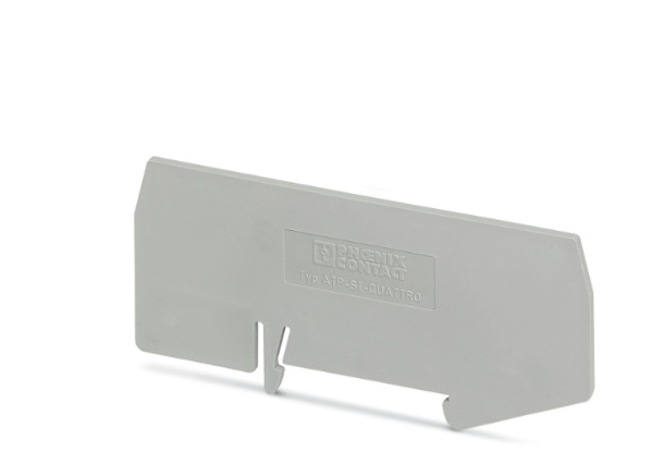 PLACA SEPARADORA BORNES ANCH 2 MM GRIS