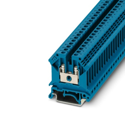 (DISCONT) BORNE UNIV C/CONEX.TORN. 0.2-4 MM2 AWG: 26-10 ANCH: 6.2 MM AZUL