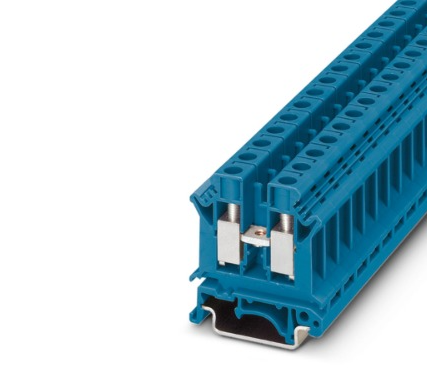 (DISCONT) BORNE UNIV C/CONEX.TORN. 0.5-10 MM2 AWG: 24-6 ANCH: 10.2 MM AZUL