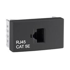 (H.A.S.D.) MOD TOMA P/PC RJ45 P/INTERCONEXION A RED GRIS CAT 5