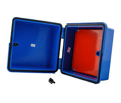 GAB POLIPROP AZUL 297 X 284 X 180MM C/CHASIS IP65 IK10