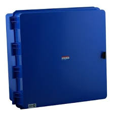 GAB POLIPROP AZUL 380 X 366 X 150MM C/CHASIS IP65 IK10