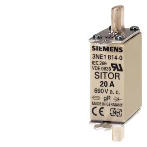 FUSIBLE ULTRA RAPIDO SITOR T000 25A 690V CURVA GS   3NE1815-0