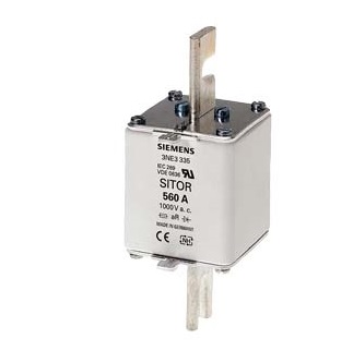 FUSIBLE ULTRA RAPIDO SITOR T02 560A 1000V CURVA AR   3NE3335
