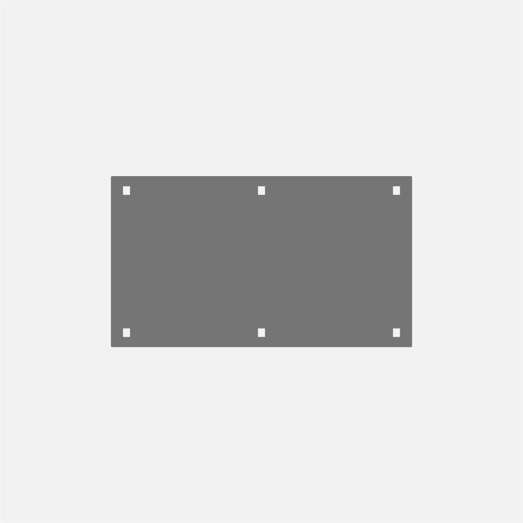 PLACA PORTANTE P/CBOX IP55 5550