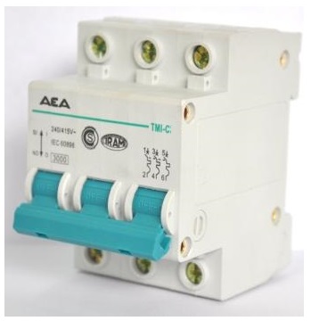 (OUTLET) INT TERMOMAG 3X 16A 3KA TMI-C16A