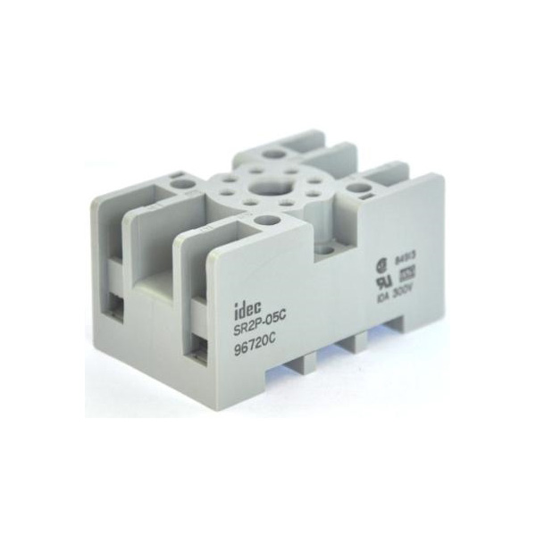 ZOCALO SR2P-05C   8 PINES    C/PROTECC    RIEL DIN     P/ USAR EN GT3F, GT5P, GT3S, GT3W