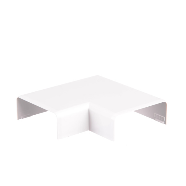 CURVA PLANA P/CANAL 40X 16MM BLANCO