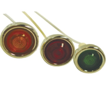 OJO BUEY PILOTO MONOBLOQUE D10MM C/LAMP BA9S 230V ROJO