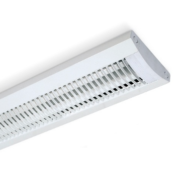 ARTEF FL PLAFON 2X 18W T36 C/EQUIP C/LOUV BLANCO BILAMP