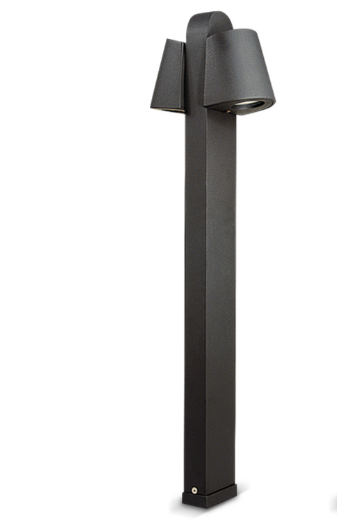 (DISCONT) FAROLA MINI DOBLE 70cm 2X 50W GU10 NEG