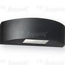 (DISCONT) APLIQUE 1X 18/26W DULUX BIDIREC C/2 VIDR PLANOS (HO)