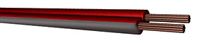 CABLE BAFLE BICOLOR 2X  1MM2 X MT