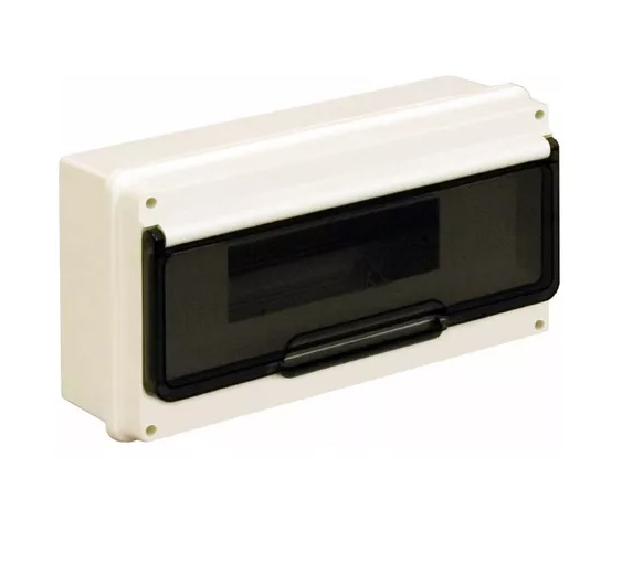 CAJA EMB P/TERMOMAG 12 MOD IP55 C/PUERTA FUME 285X 164X 105mm