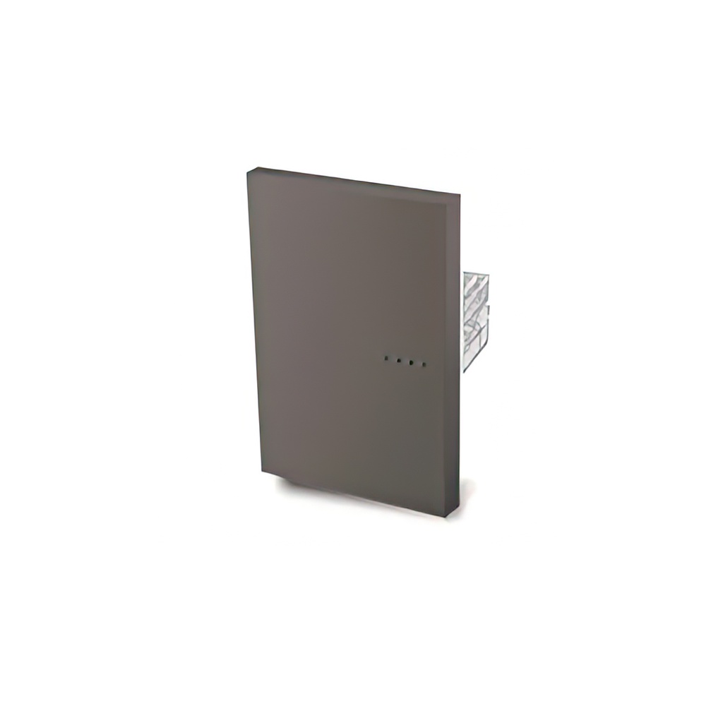 MOD PULS TECLA CUADRUPLE GRIS