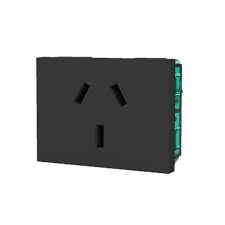 MOD TOMA BIP + TIERRA  10A  GRIS