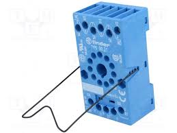 ZOCALO RIEL DIN C/ALAMBRE DE RET.PARA RELE UNDECAL