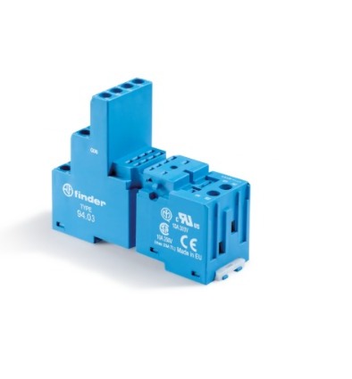 ZOCALO RIEL DIN C/EXTRACTOR AUTOMAT PARA RELE 5533