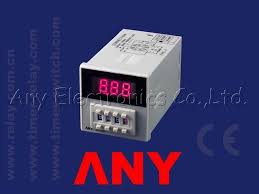 (.)TIMER ELECTRONICO ANLY AH5R4  220V 48X48 3DIG 0.01SEG/900HS