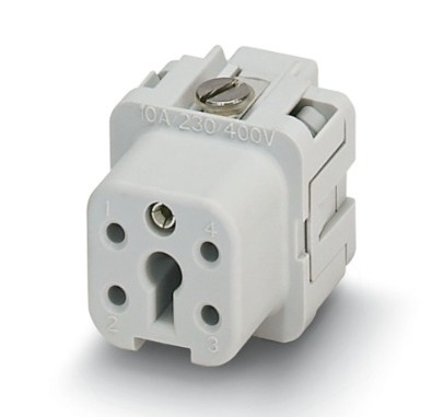 (CONSULTAR) INSERTO HEMBRAS 4P  CONEX. TORN SERIE A4