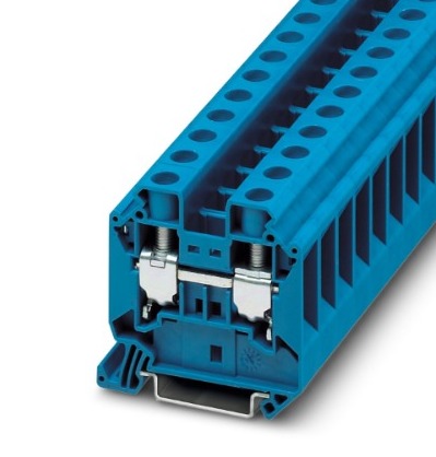 (CONSULTAR) BORNE UNIV C/CONEX A TORN SECC 1.5-16mm2 AWG:17-4 ANCH 12mm AZUL