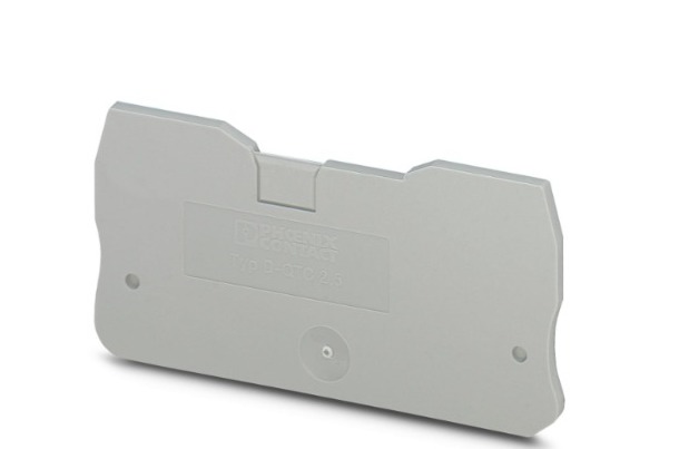 (CONSULTAR) TAPA P/BORNES QTC 2.5... Y QTC 2.5-PE ANCJ 2.2mm GRIS