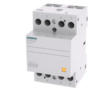 CONTACTOR MODULAR P/DIN 4NA BOB 220VCA AC-3: 11KW AC-1:40A SIN PERILLA   5TT5840-0