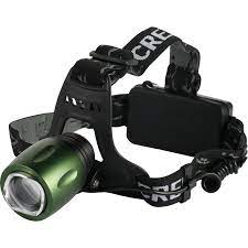 LINTERNA VINCHA RECARGABLE 5W 350LM   TIPO MINERO    4 MODOS (- Alto: 350lm. - Bajo: 175lm. - Flash. - Zoom.). - Batería de litio: 3.7V 1200mAh (incluida). - Alimentación: USB (cable incluido)