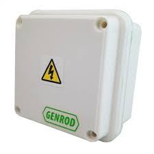 CAJA DE PASO ESTANCA PVC  PLASTICO 115X 115X 80MM BLANCO C/TAPA OPACA  IP65   PVC   (EX 06111108B)