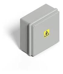 CAJA DE PASO ESTANCA PLASTICO 115X 115X 110MM GRIS C/TAPA OPACA  IP65   PVC   (EX 06111111G)