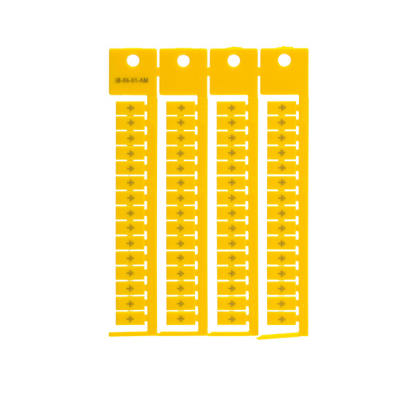 PLANCHA DE LETRAS TIERRA (COLOR AMARILLO) APAISADOS P/BORNE DE PASO 5MM