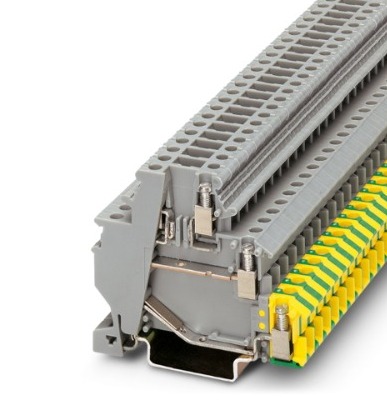 (.) (DISCONT) BORNE P/DETECT/ACTUADORES 0.02-4MM2 ANCH 6.2MM GRIS CONEX TORNILLO