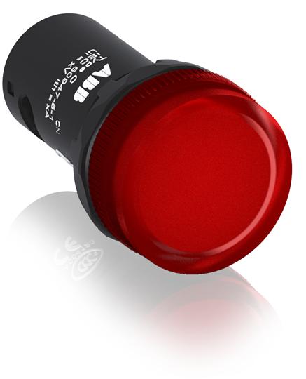 (OUTLET) PILOTO ROJO LED OJO DE BUEY 220VCA 50000HS   CL-523R (Linea discont)