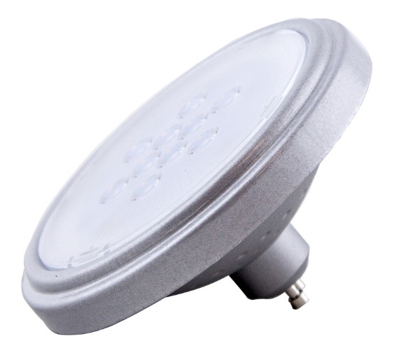 LAMP LED AR111 13.5W GU10 220V 7 LEDS LUZ CALIDA