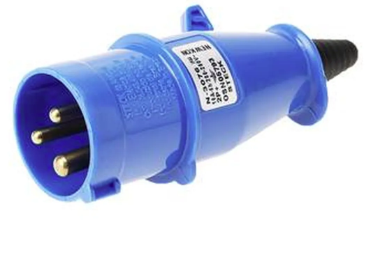 (CONSULTAR) FICHA MACHO 2P+T 16A IP67 220V