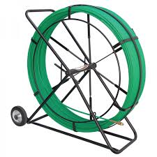 SONDA PASACABLE DIAM 11MM X 100MTS FIBRA VIDRIO VERDE   C/ CONTENEDOR