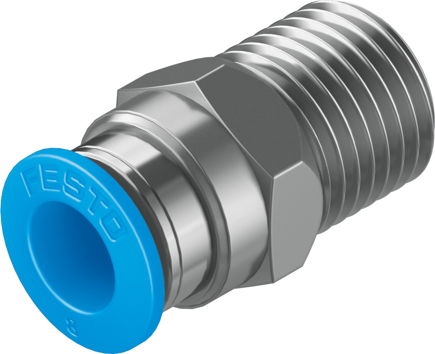 RACOR RAPIDO RECTO / ROSCA R1/4 - RACOR 8MM (descuento autom por 25u / 50u)