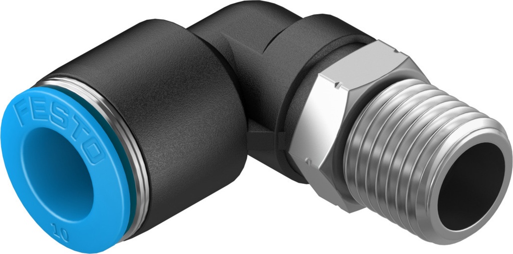 RACOR RAPIDO FORMA L / ROSCA R1/4 - RACOR 10MM