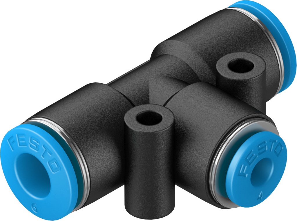 RACOR RAPIDO FORMA T / RACOR 6MM - 4MM