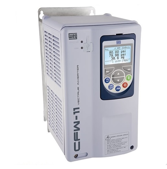 CFW11 VAR TRIF (HD: 7.5HP 13.5A) TAMAÑO B C/FRENADO (ND: 10HP 17A) CFW110017T4SZ