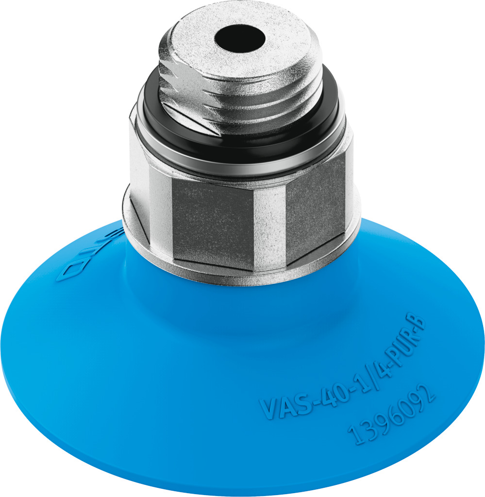 VENTOSA / TAMAÑO 55MM / REDONDA STD / ROSCA EXT. G1/4 / MATERIAL POLIURETANO