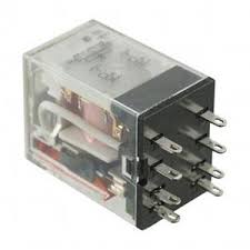 (CONSULTAR) RELE  2 INV  5A 220VAC C/LED   MY2INAC220240S   C/BOTON PULSADOR / TRABA MECANICA