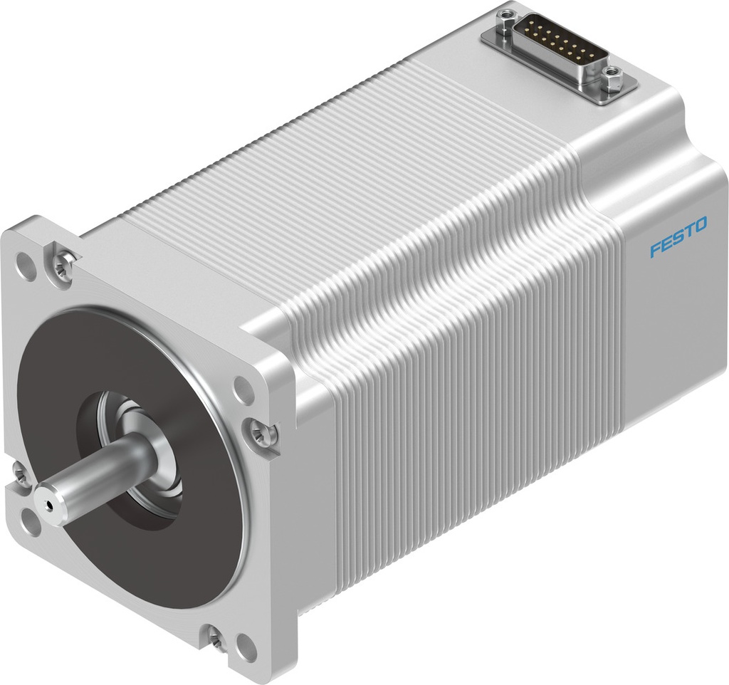 MOTOR PASO A PASO EMMS-ST-87-L-S-G2 / TAMAÑO LARGO / BRIDA 87MM / CONEX ELEC CONEC RECTO / SIN ENCODER / TORQUE 9Nm