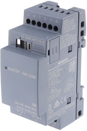 LOGO! 8 MODULO E/S DIGITALES DM8 12/24R (4DI EN 12/24VDC, 4DO RELE) SOLO PARA LOGO! 8   6ED1055-1MB00-0BA2