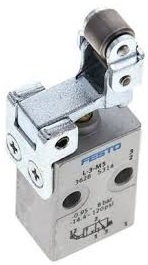 VALVULA DE RODILLO ABATIBLE / 3/2 NC - S/ENCLAVAMIENTO / ROSCA M5 / CAUDAL NOM. 80 L/MIN / ASIENTO